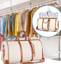 Convertible Garment Bag for Travel - 2 in 1 Hanging Suitcase & Large Duffle for Women