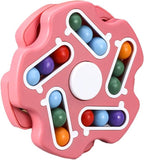Fidget Toy Rotating Magic Bean Cube Spinner, Educational Learning Toy