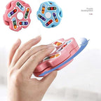 Fidget Toy Rotating Magic Bean Cube Spinner, Educational Learning Toy